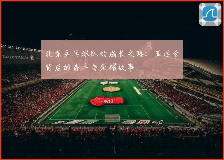 北京乒乓球队的成长之路：亚运会背后的奋斗与荣耀故事
